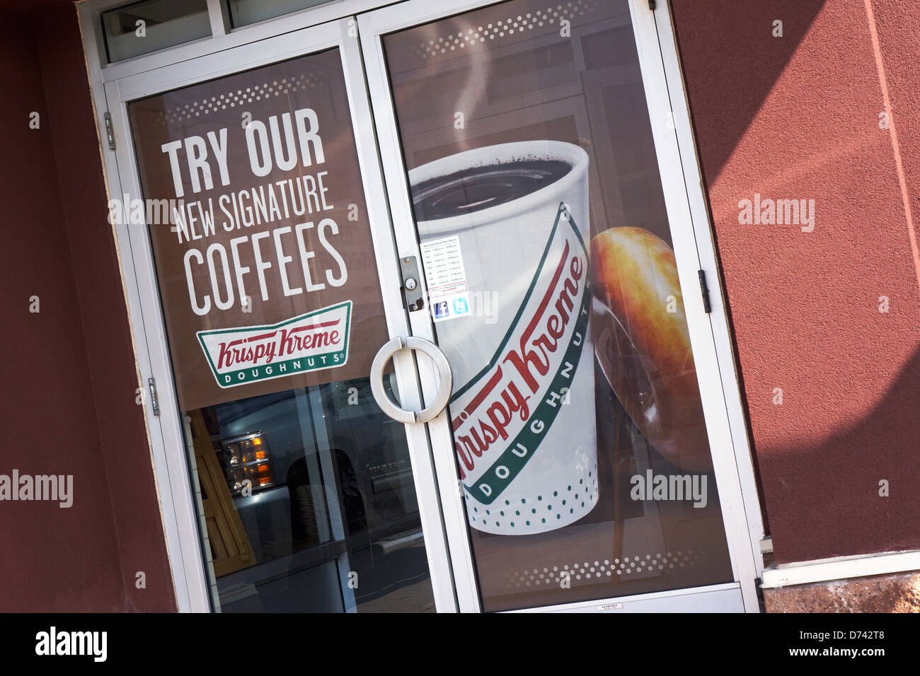 Krispy Kreme Donuts und Kaffee, Mississauga (Kernland), Ontario Stockfoto