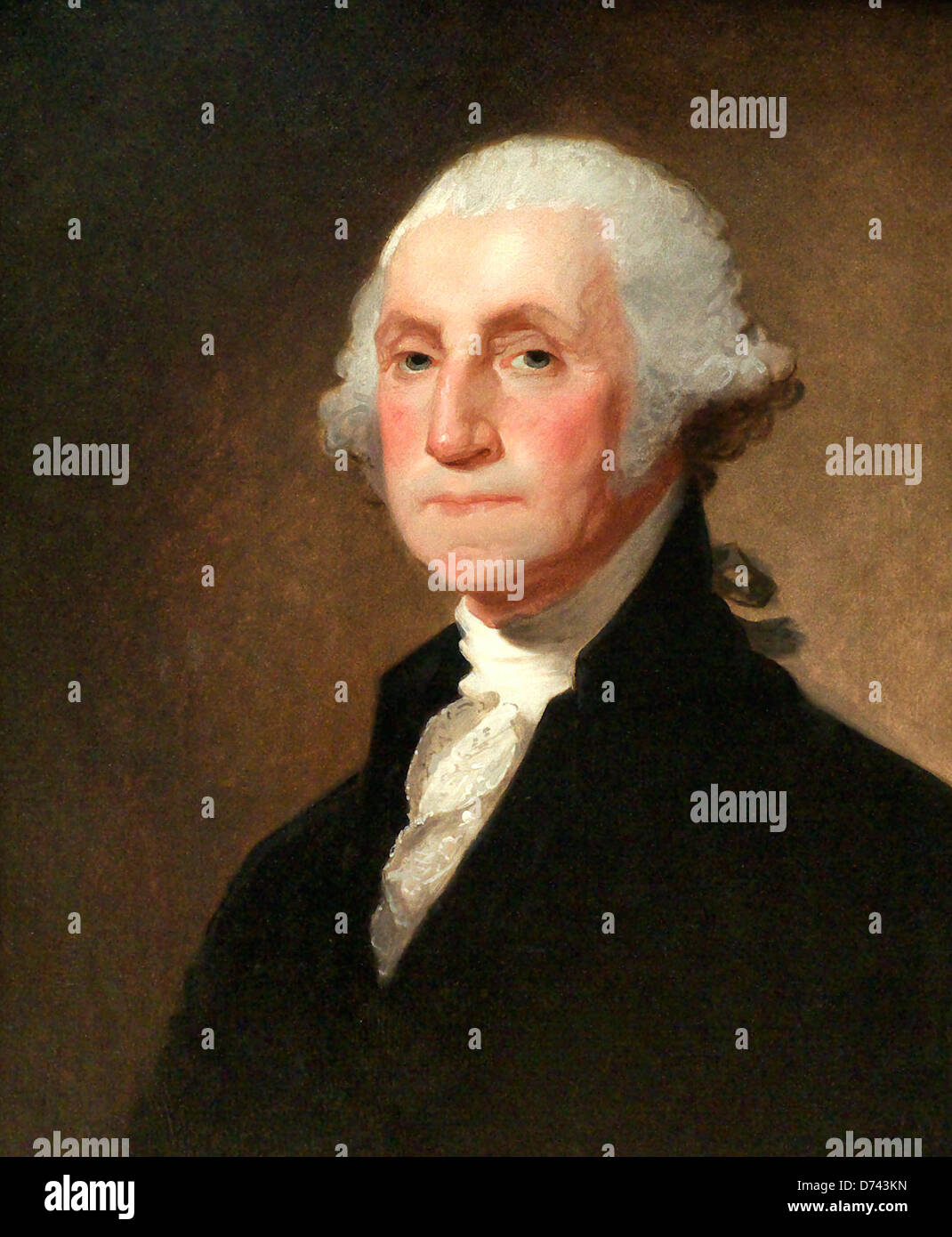George Washington von Gilbert Stuart Stockfoto