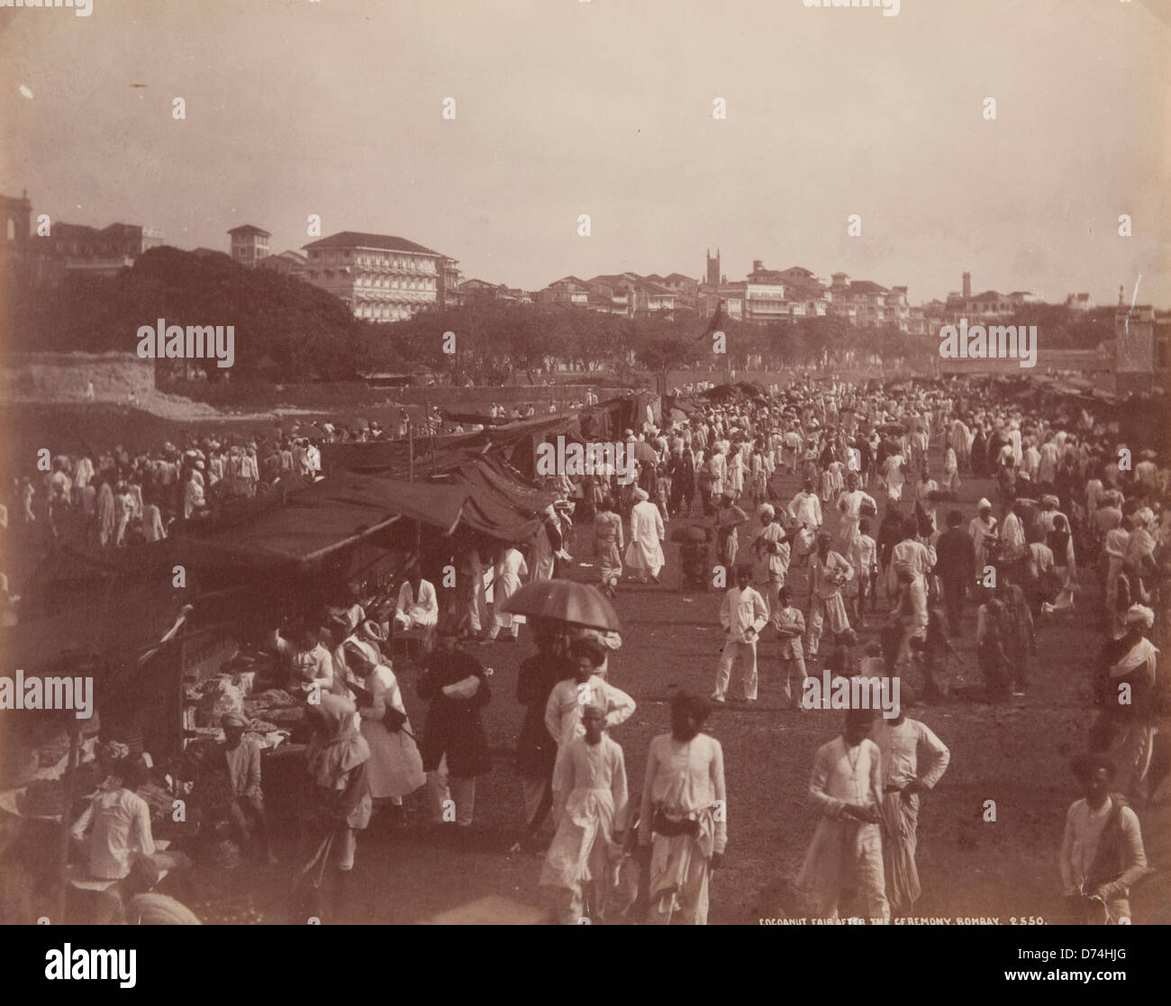 Cocoanut Messe nach der Zeremonie Stockfoto