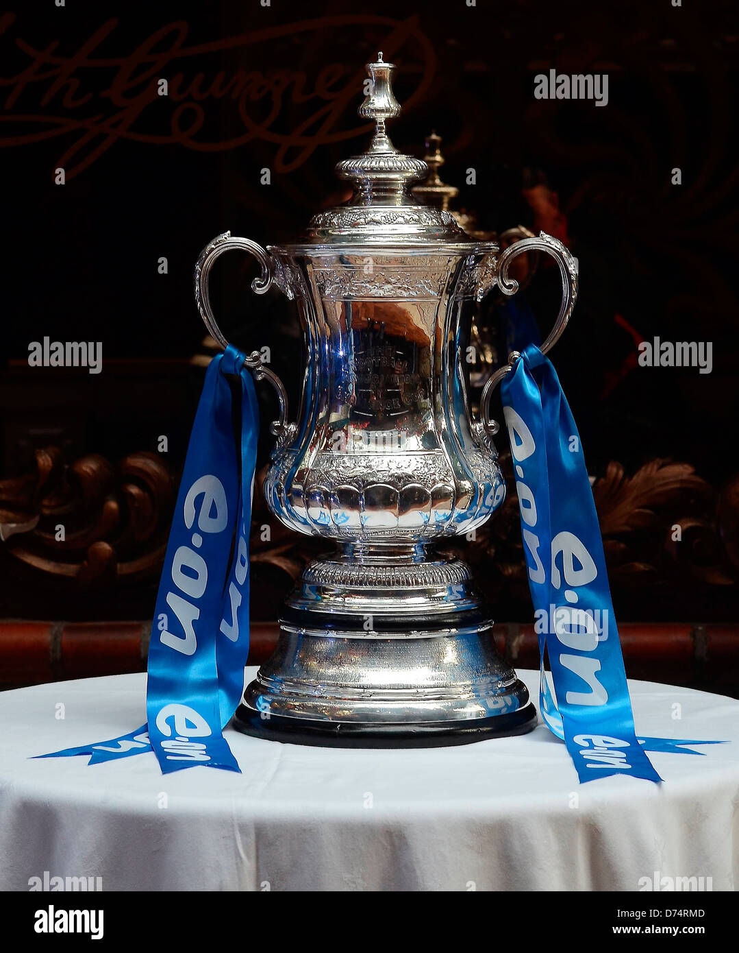 FA Cup International Footballers & Irish Rugby Spieler versammeln, um die Dublin-Super-Cup-Fußballturnier im Café En Seine starten Stockfoto