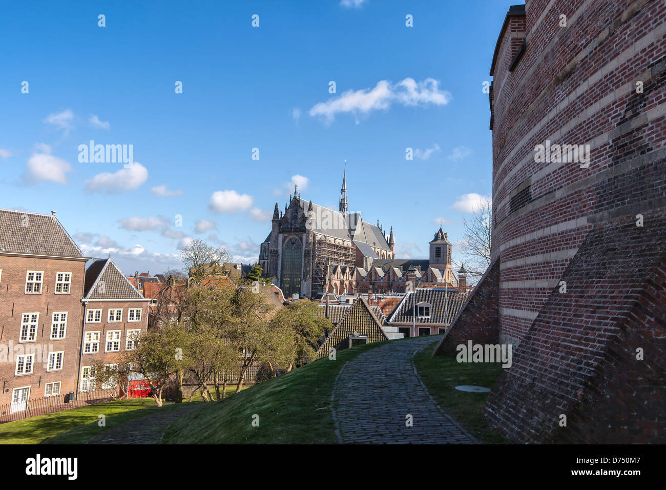 Hooglandse Kerk in Leiden, Südholland, Niederlande Stockfoto