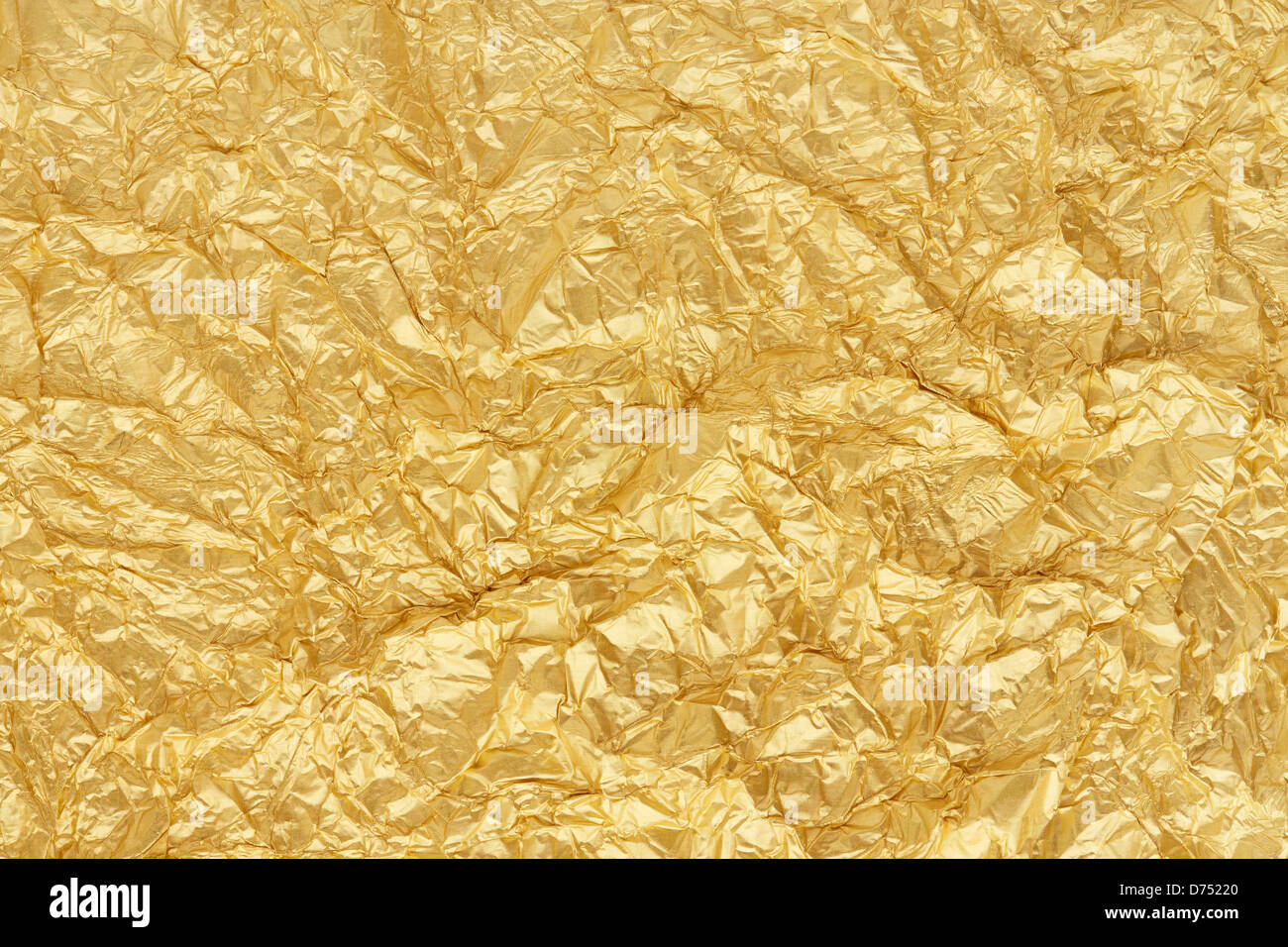 Goldgrund Textur Stockfoto