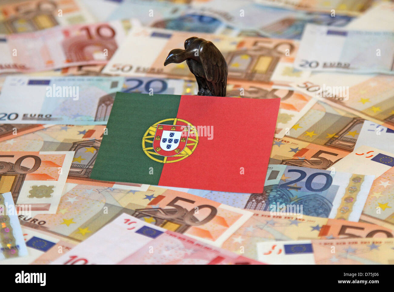 Berlin, Deutschland, Symbolfoto, Euro-Finanzkrise in Portugal Stockfoto