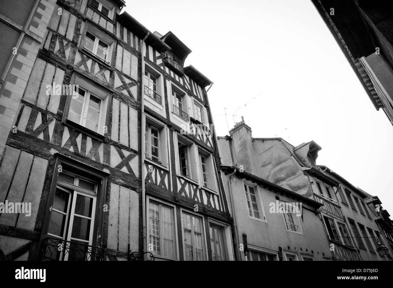 Architektur in Rennes, Frankreich Stockfoto
