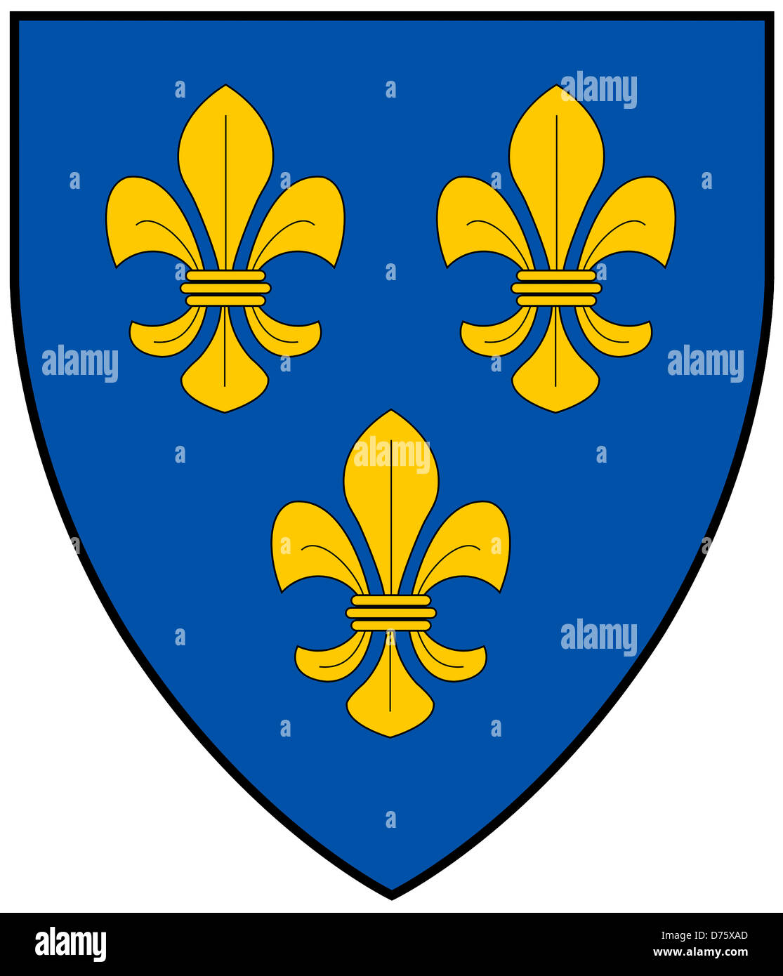 Wappen der Hauptstadt Wiesbaden Hessen Stockfotografie - Alamy
