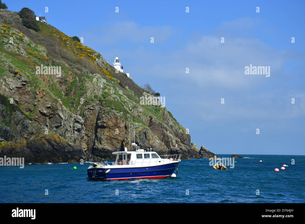 Maseline Hafen, größere Sark Sark, Vogtei Guernsey, Channel Islands Stockfoto