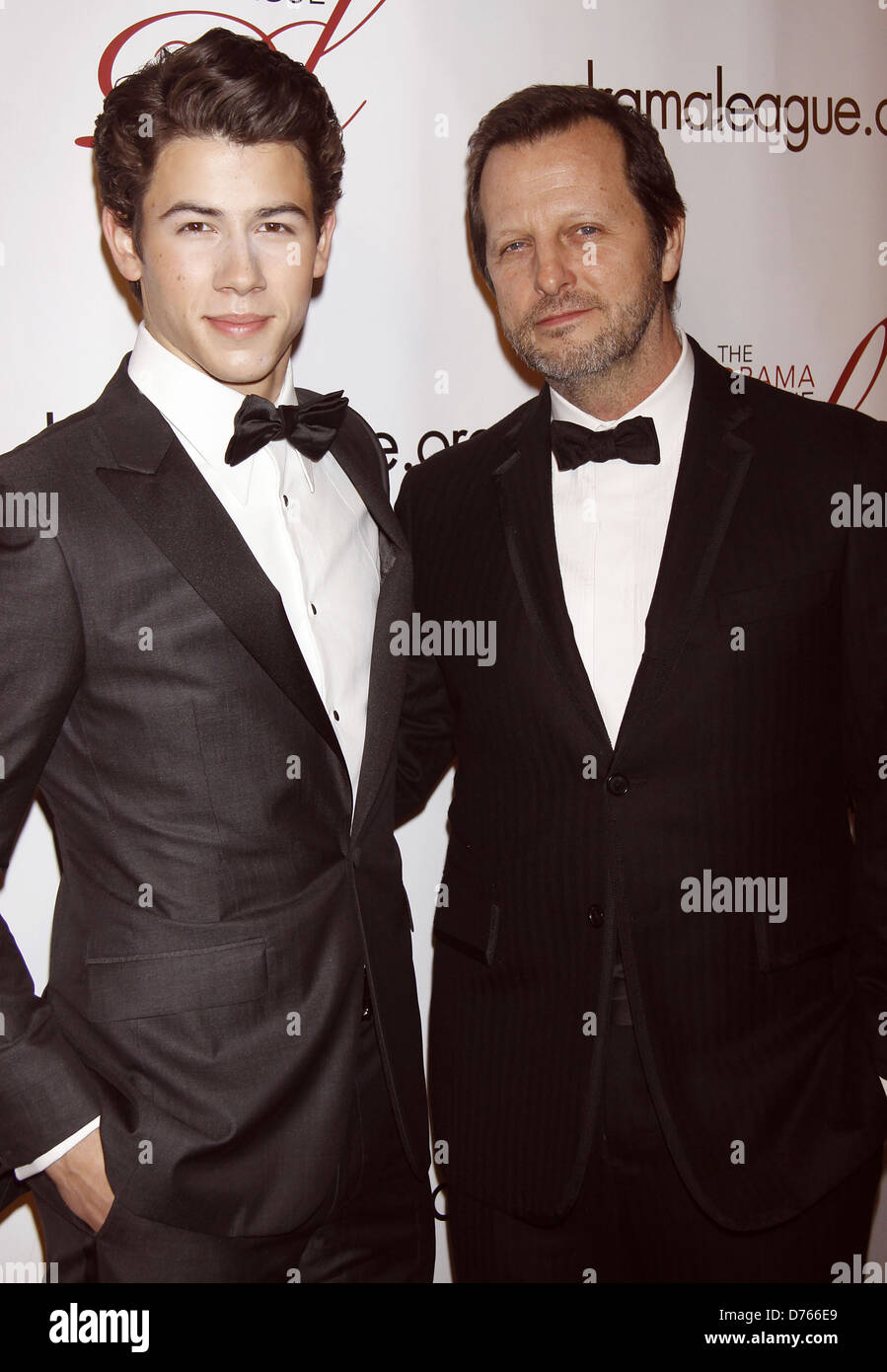 Nick Jonas und Rob Ashford 2012 Drama League Gala im Pierre Hotel - Ankunft statt. New York City, USA - 06.02.12 Stockfoto