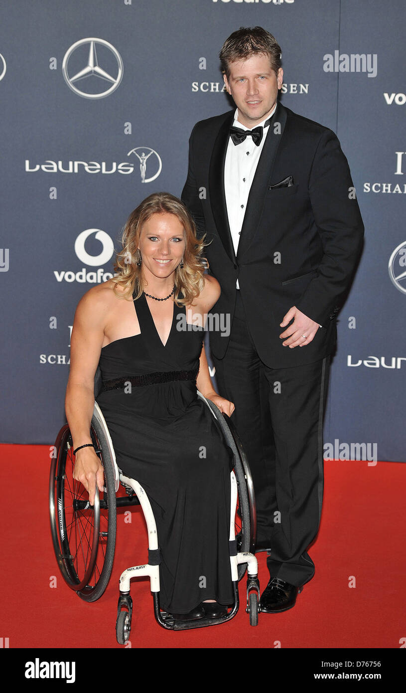 Esther Vergeer Laureus Sport Awards statt auf der Queen Elizabeth II Centre - Ankunft. London, England - 06.02.12 Stockfoto