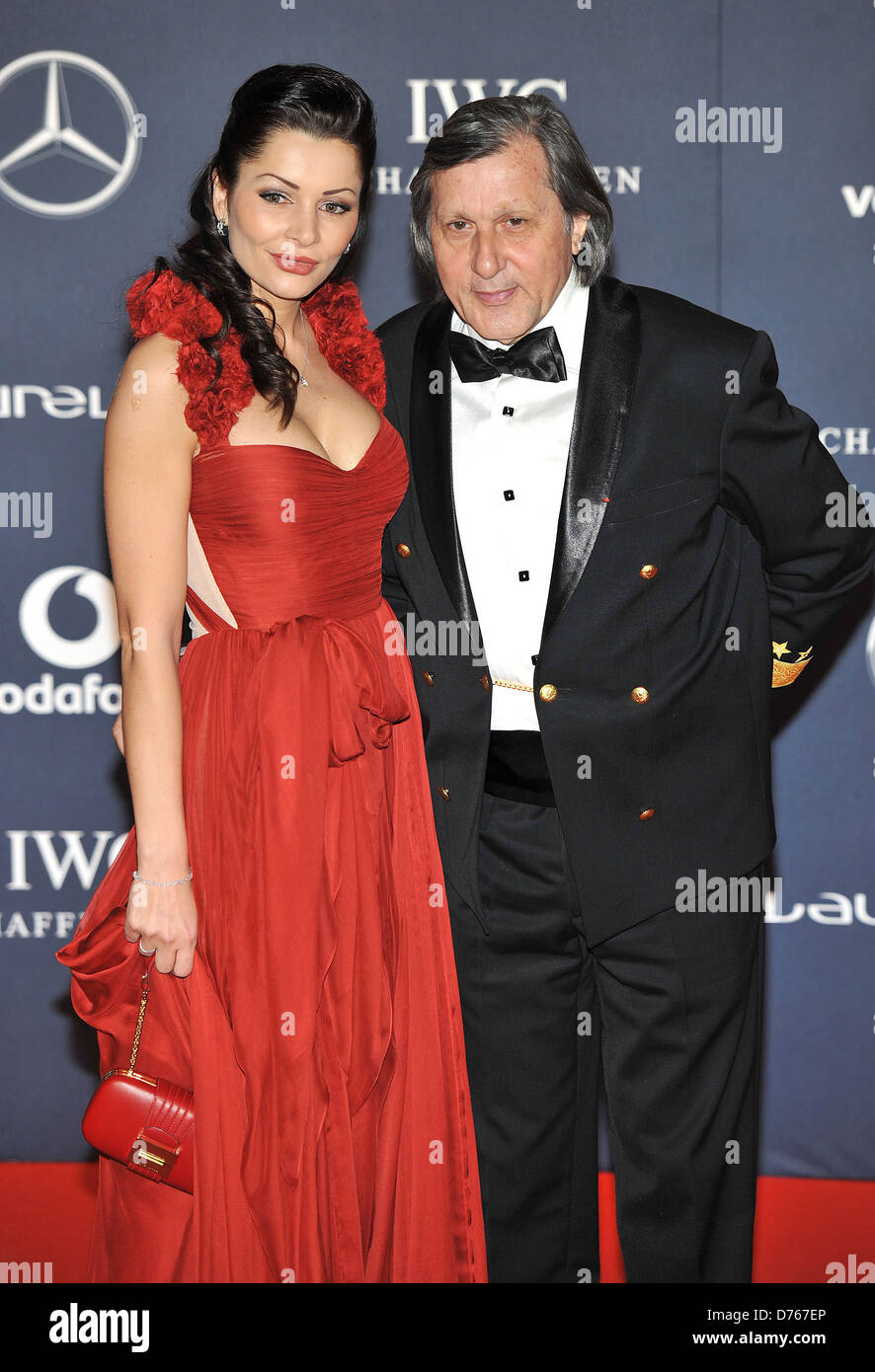 Ilie Nastase Laureus Sport Awards statt auf der Queen Elizabeth II Centre - Ankunft. London, England - 06.02.12 Stockfoto