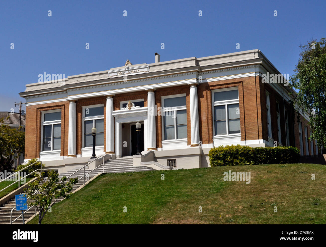 Öffentliche Bibliothek, South San Francisco, Kalifornien, USA Stockfoto