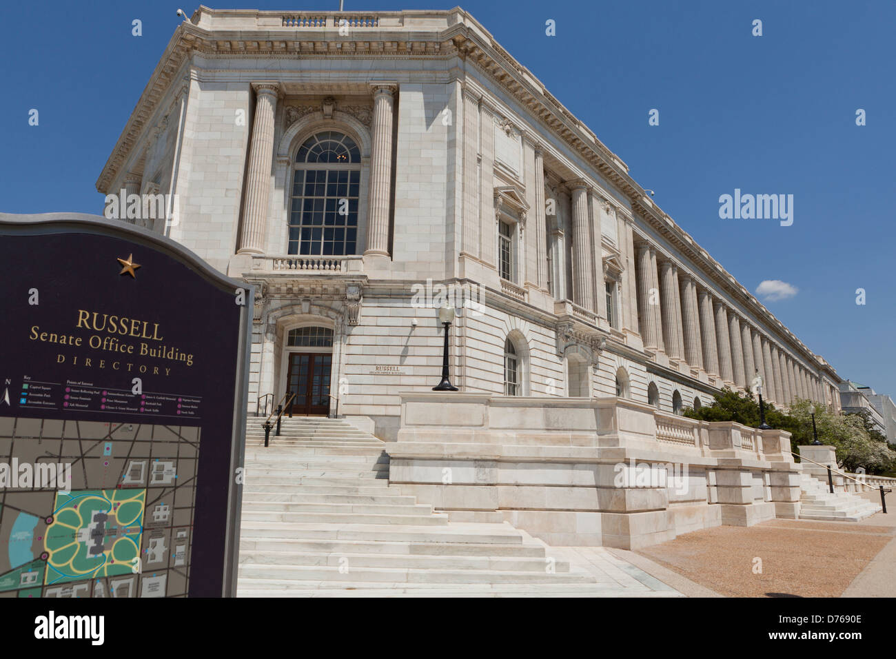 Russell Senate Office Building, Washington DC Stockfoto