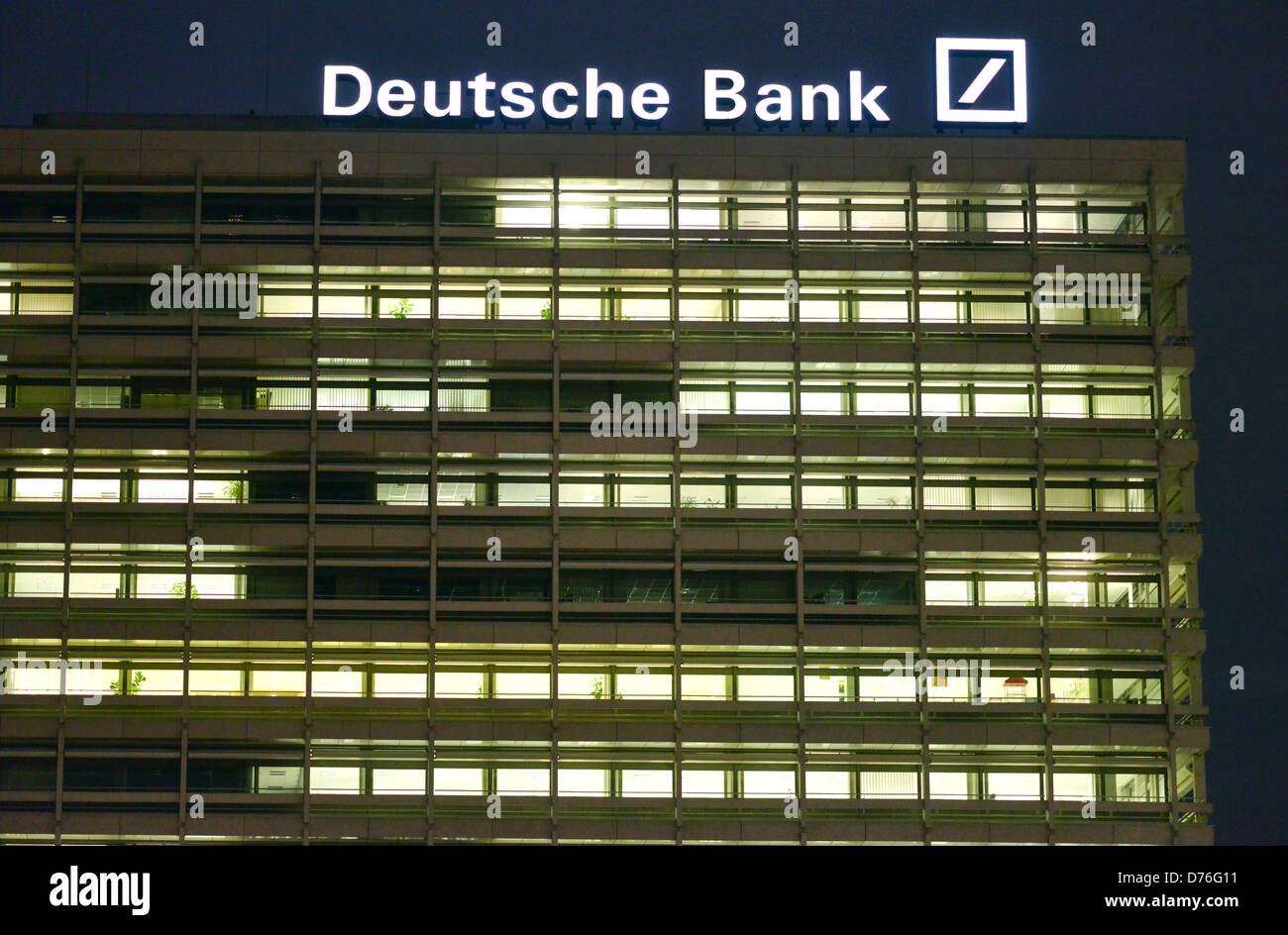 Deutsche Bank Otto Suhr Allee Charlottenburg Berlin Stockfoto