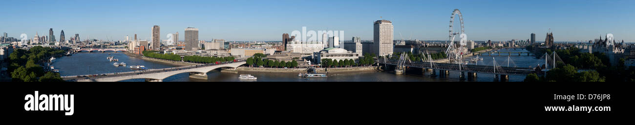 London Panorama, London, Vereinigtes Königreich, Architekt: nicht zutreffend, 2013. Stockfoto