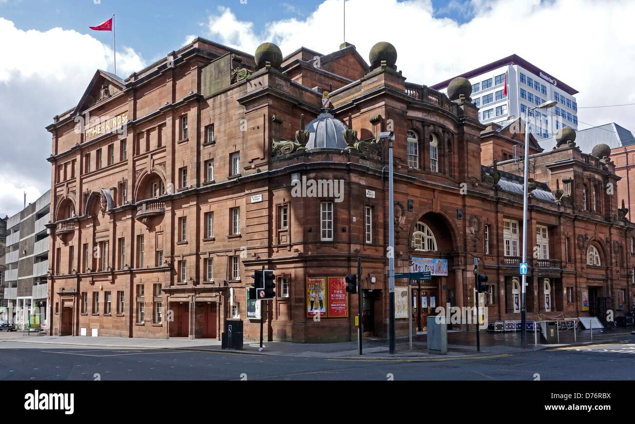 Des Königs Theater an der Ecke der Elmbank Street und Bath Street in Glasgow Schottland Stockfoto