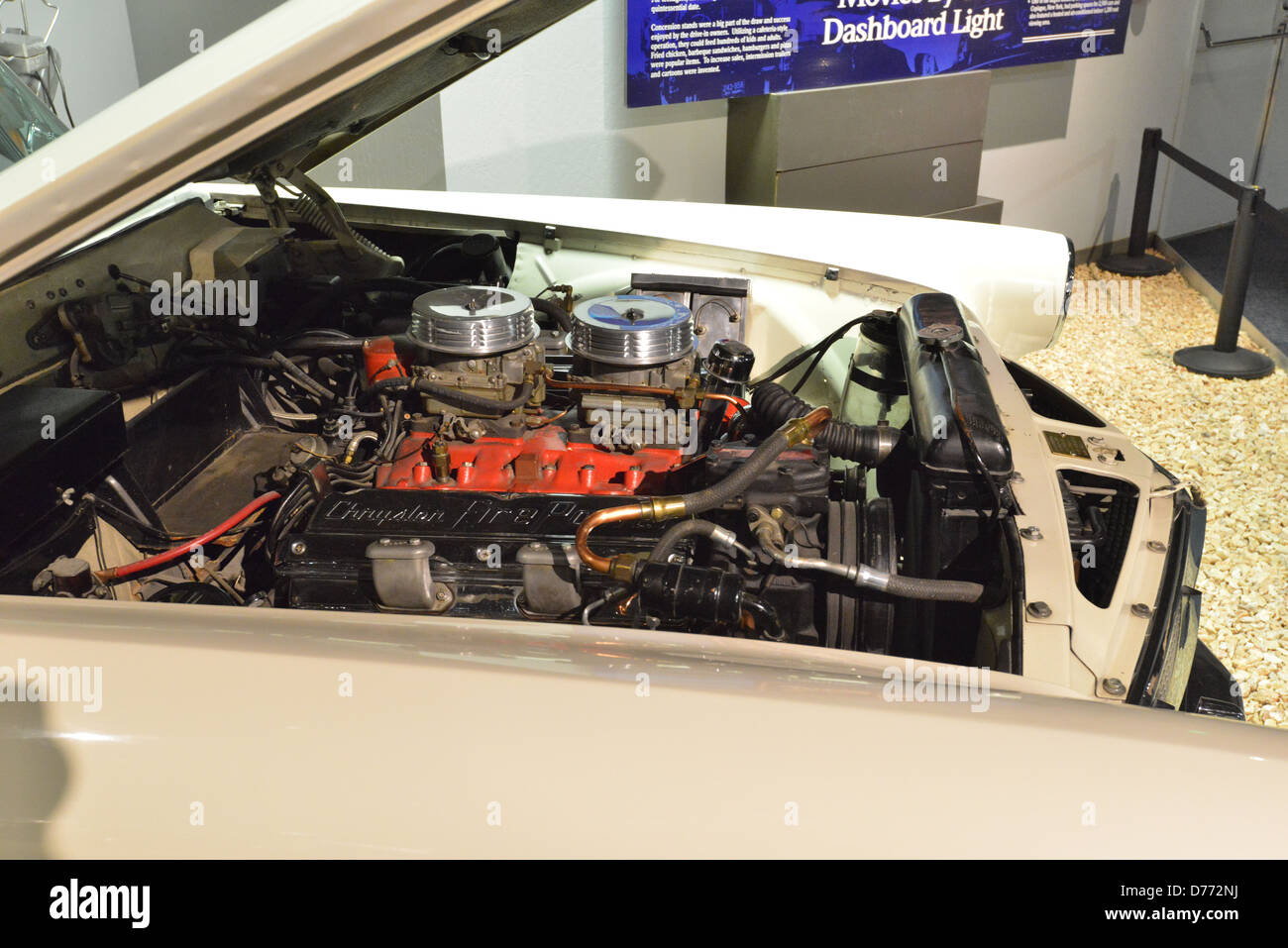 Ein Oldtimer im Reno Automuseum in Amerika. Stockfoto