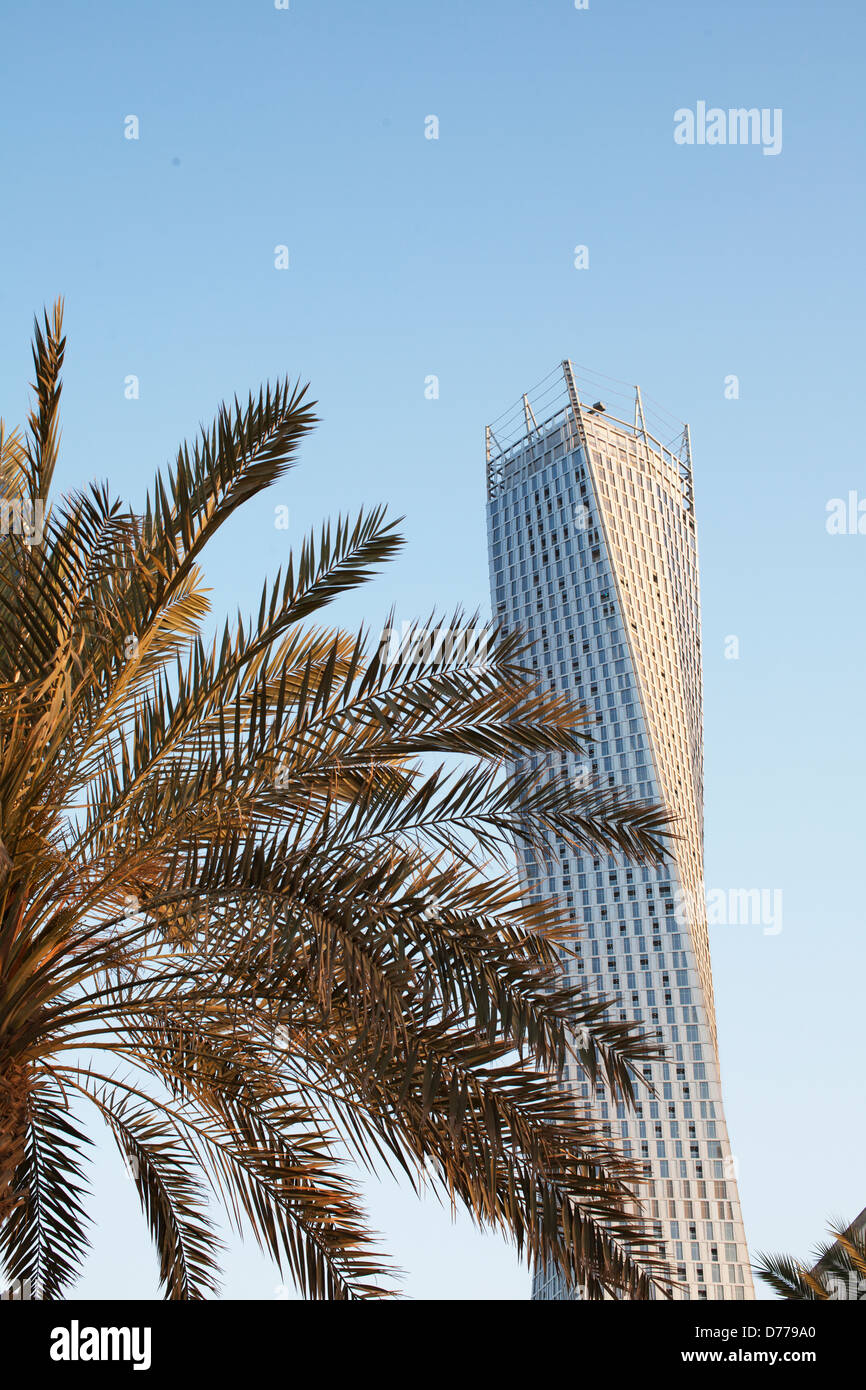 Cayan Tower, Dubai, Vereinigte Arabische Emirate Stockfoto