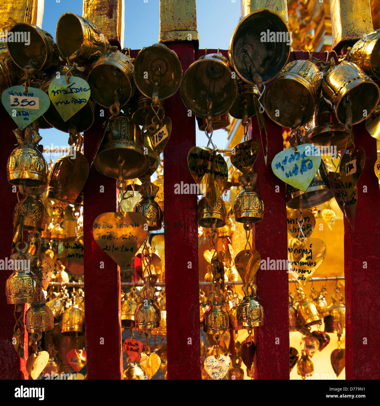 Suthep Berg Chiang Mai Thailand Bereich Doi Suthep Tempel ursprüngliche Gründung Tempel bleibt Legende gibt es nur wenige unterschiedliche Versionen. Stockfoto