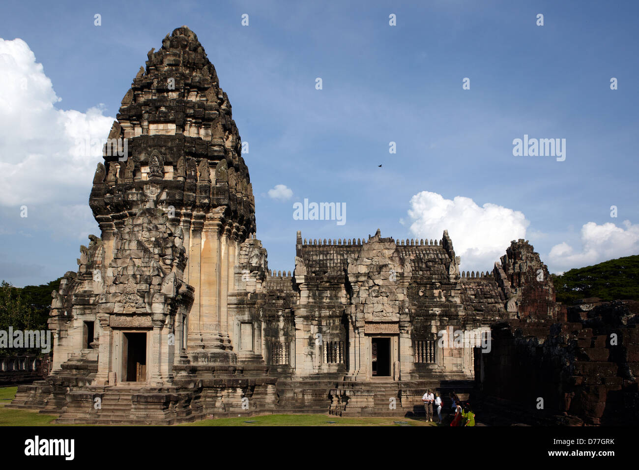 Phimai Khmer Schongebiet Nakhon Ratchasima Provinz Thailand Stockfoto