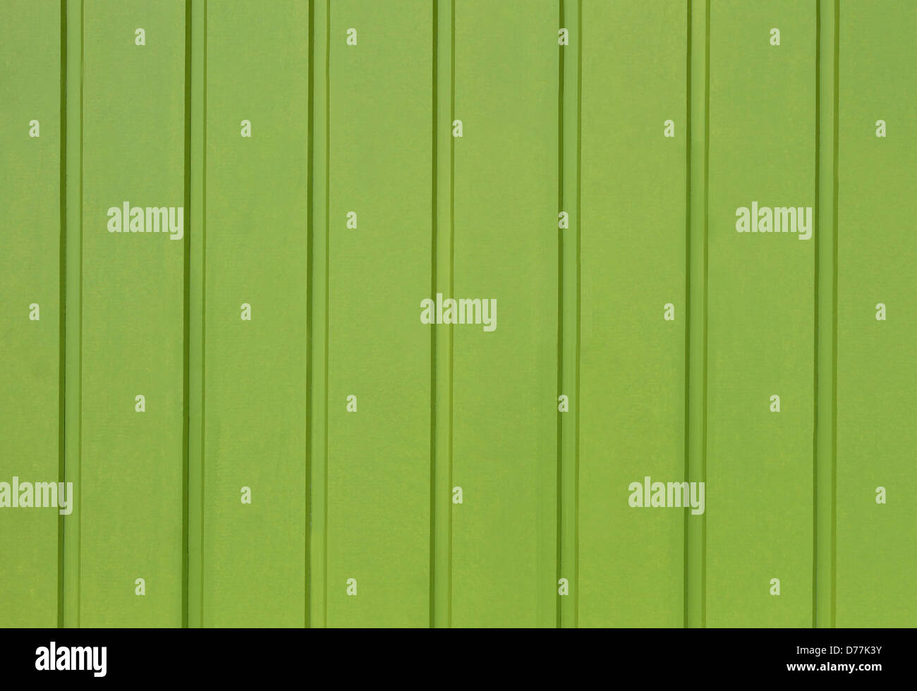 Zusammenfassung Hintergrund grün lackierten Holzzaun. Stockfoto