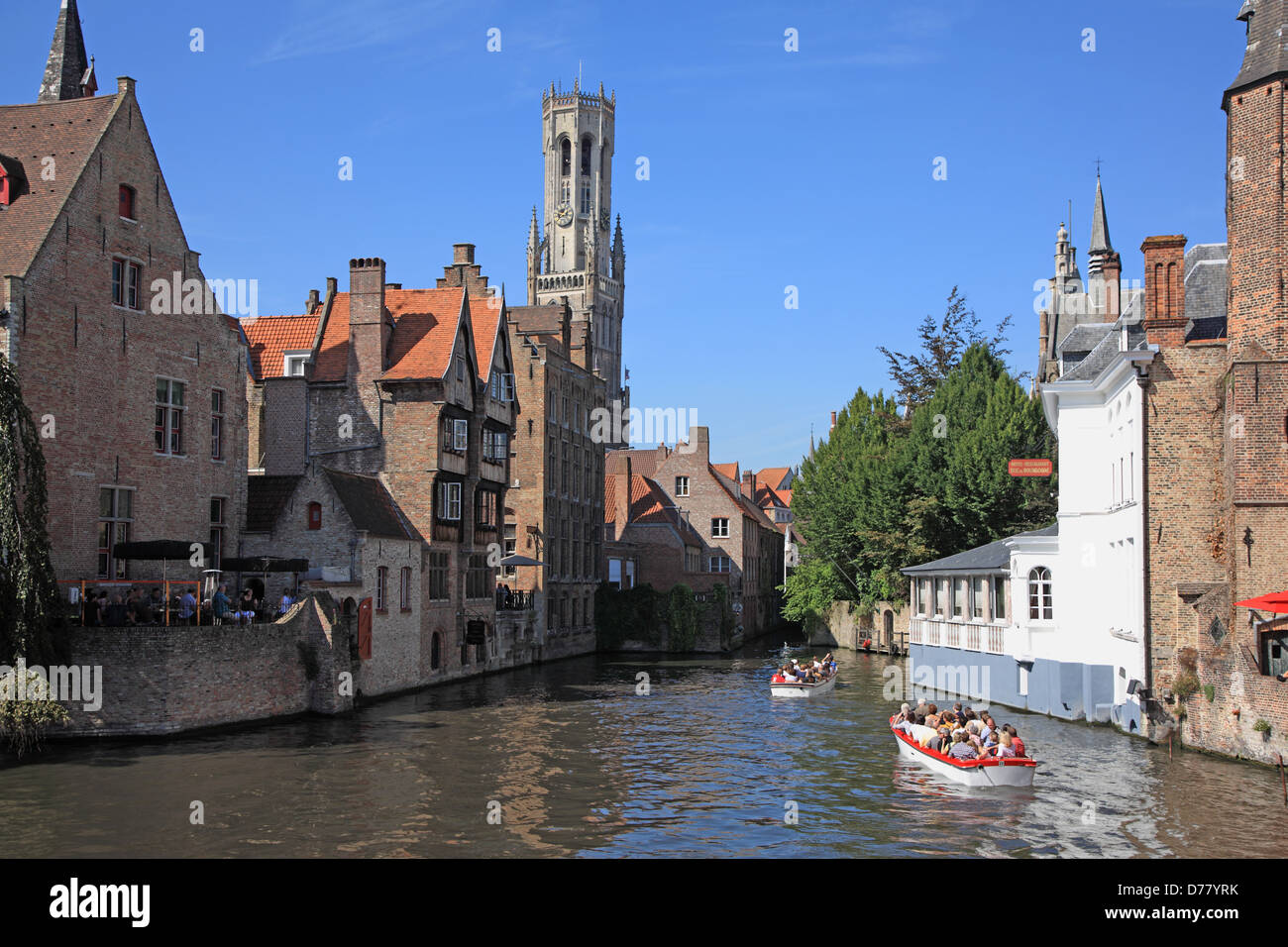 UNESCO-Weltkulturerbe Altstadt von Brügge, Belgien Stockfoto