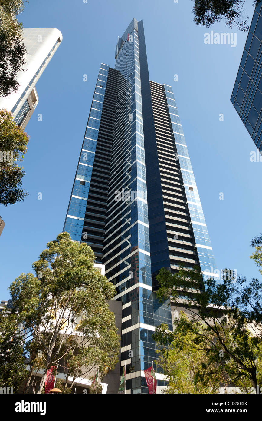 Eureka Tower in Melbourne, Australien Stockfoto