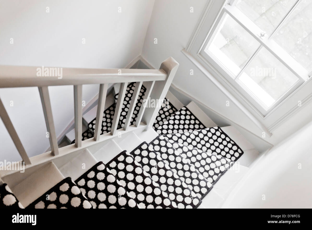 Moden Haus Treppe Stockfoto