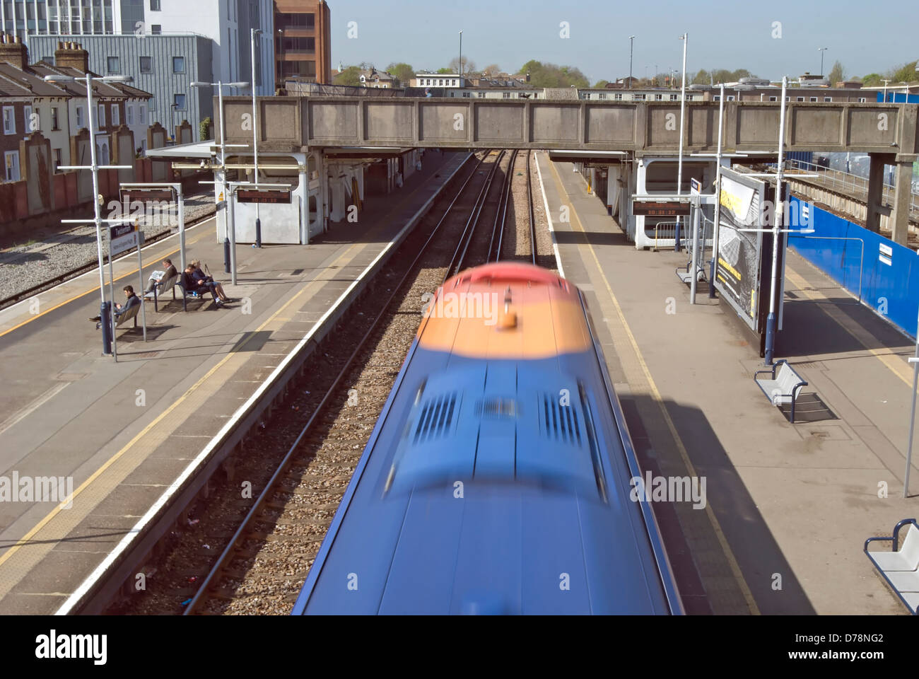 Zug Bahnhof Twickenham, Twickenham, Middlesex, england Stockfoto