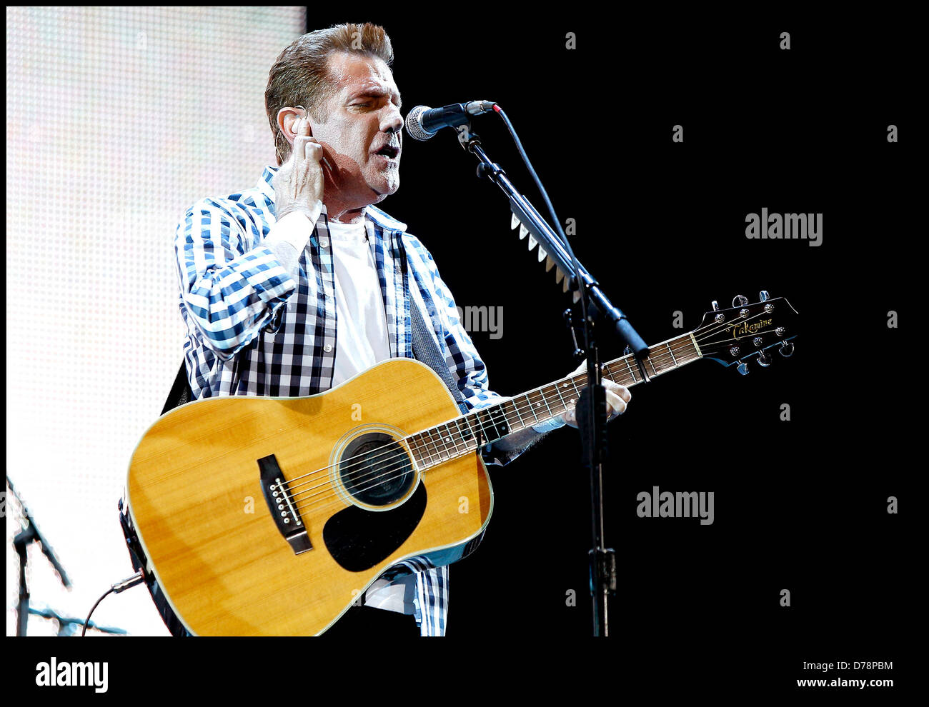 Die Adler führen in Konzert im Stade Louis II Stadion Monte Carlo, Monaco - 30.06.11 Stockfoto