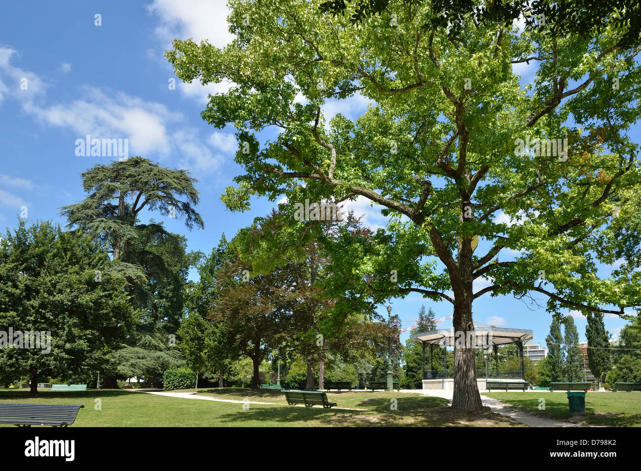 Schwülen Sommer in der Park-Beaumont Stockfoto