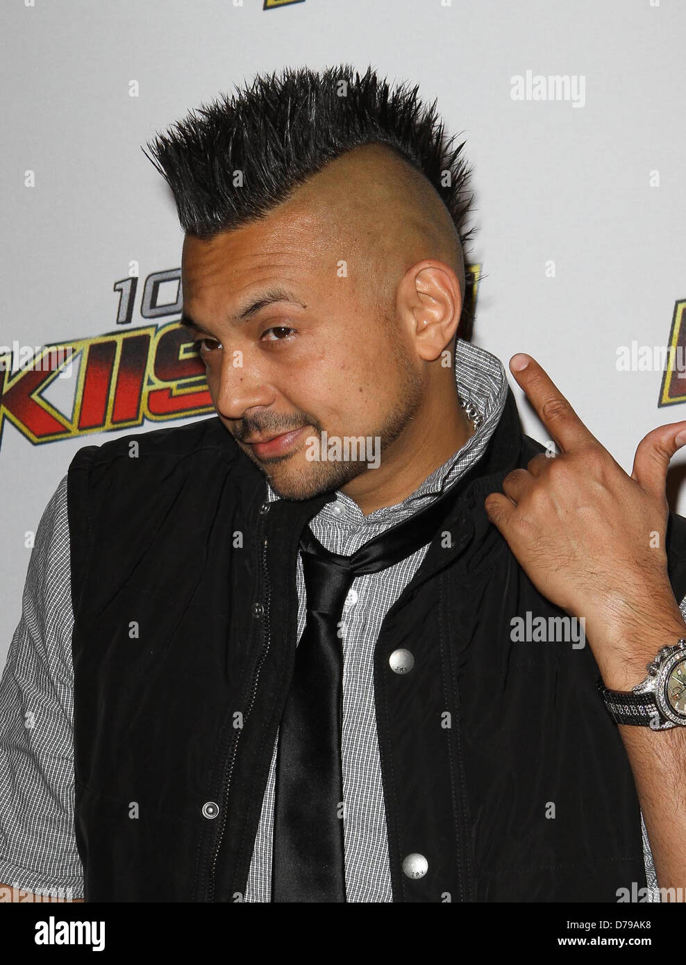 Sean Paul 102,7 KIIS FM Jingle Ball - Ankünfte im Nokia Theatre L.A. Live Los Angeles, Kalifornien - 03.12.11 statt Stockfoto