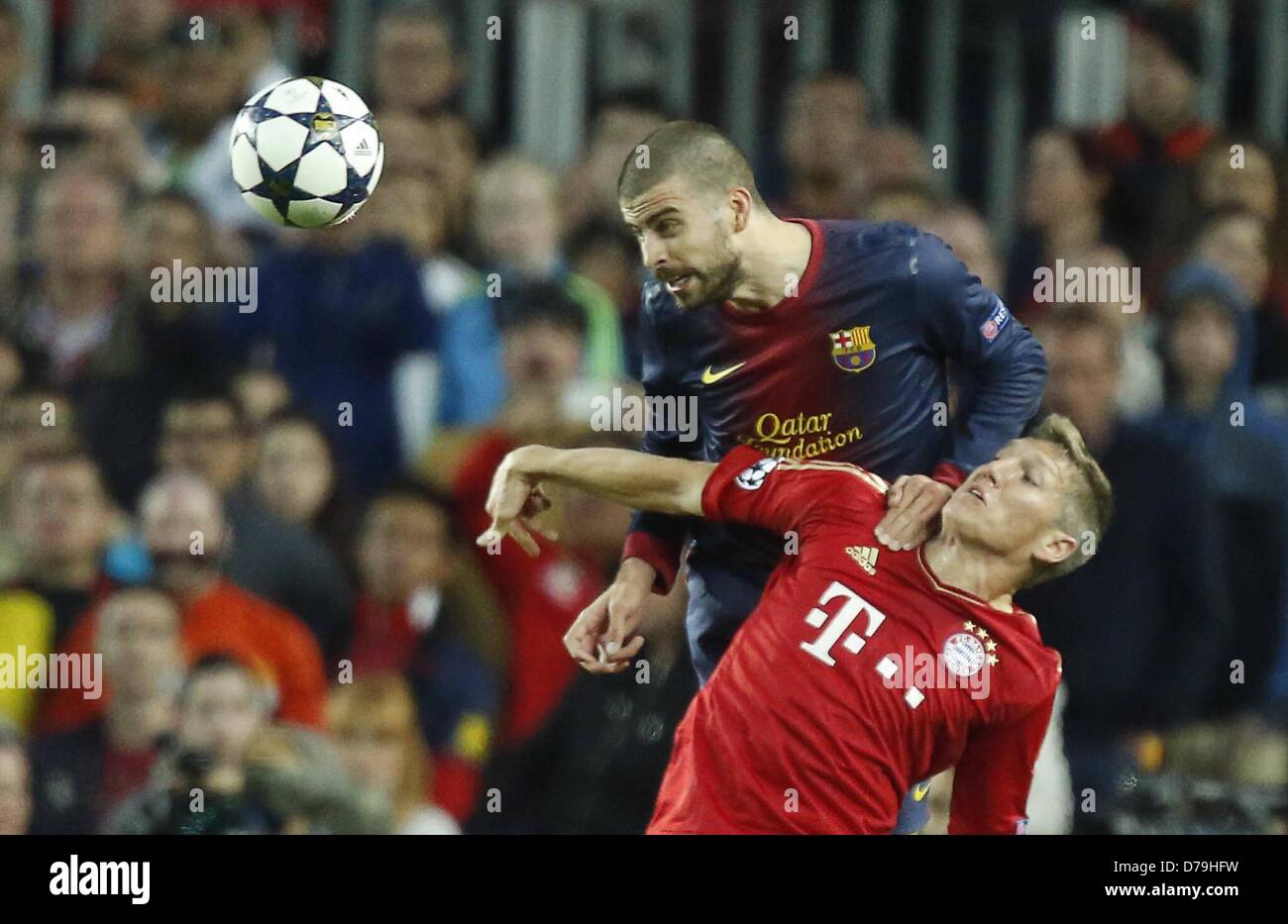 Barcelona, Spanien. 1. Mai 2013.  Bastian Schweinsteiger Bayern ist. Bildnachweis: Aktion Plus Sportbilder / Alamy Live News Stockfoto