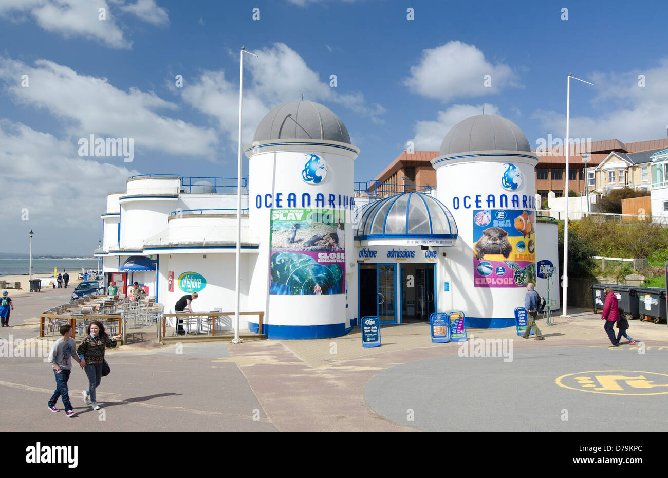 Ozeanarium Aquarium Bournemouth Stockfoto