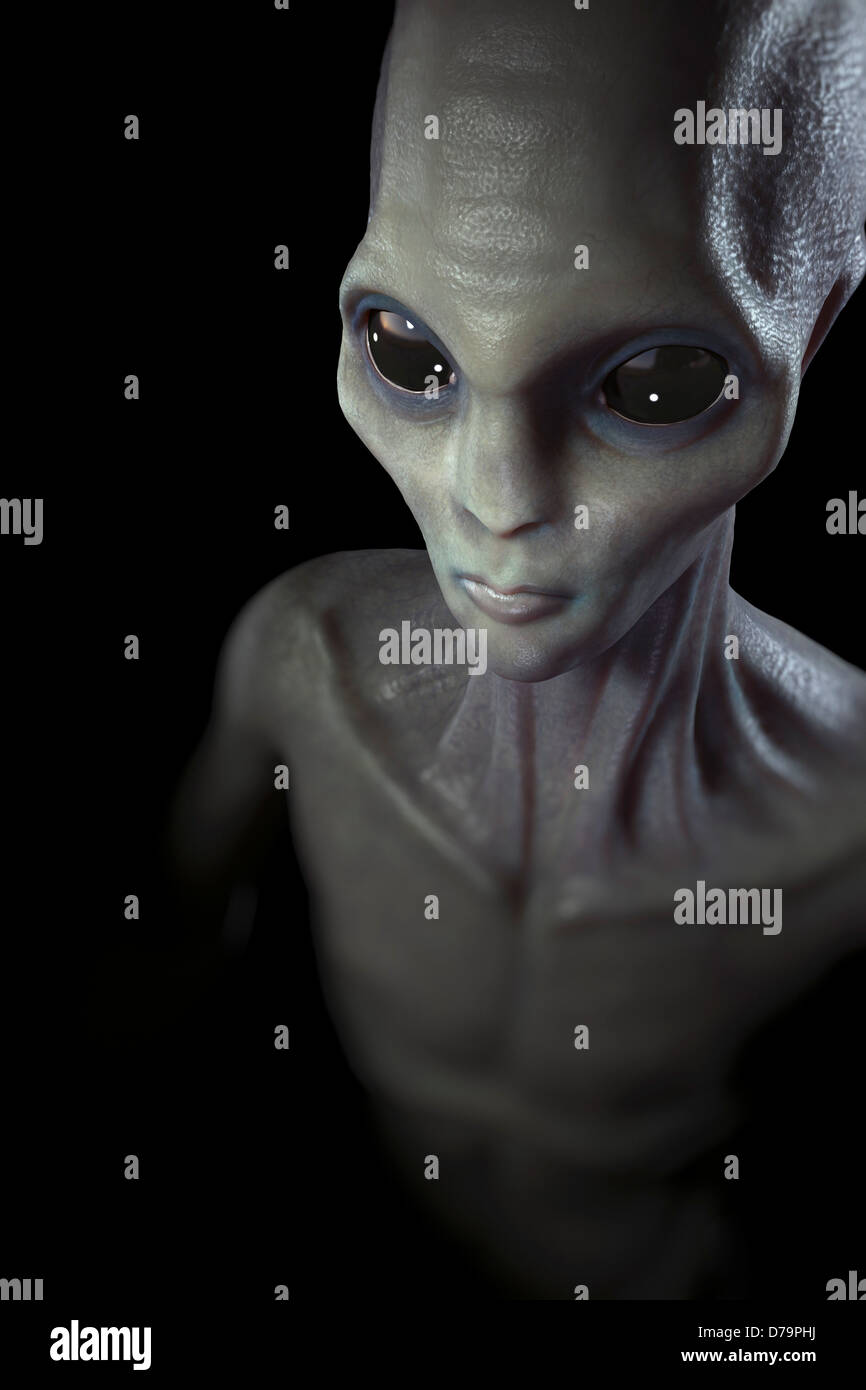 Außerirdisches Leben Stockfoto