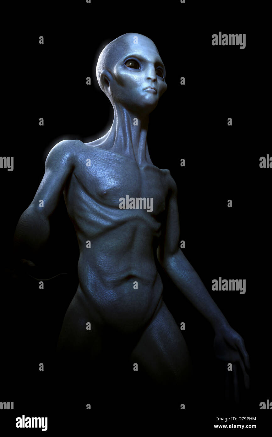 Außerirdisches Leben Stockfoto