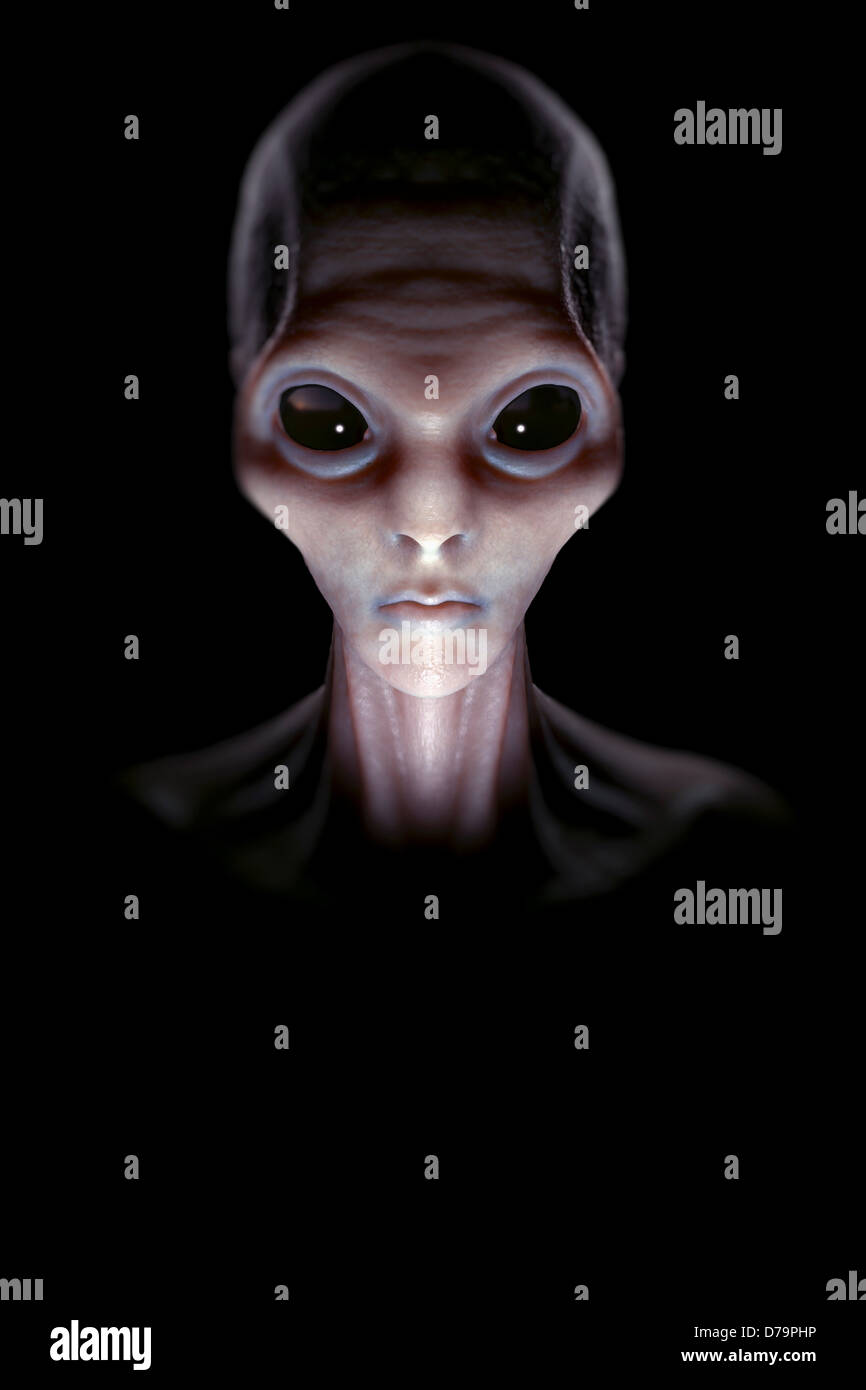 Außerirdisches Leben Stockfoto