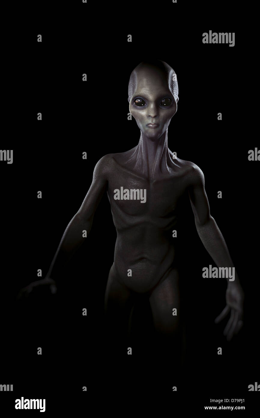 Außerirdisches Leben Stockfoto