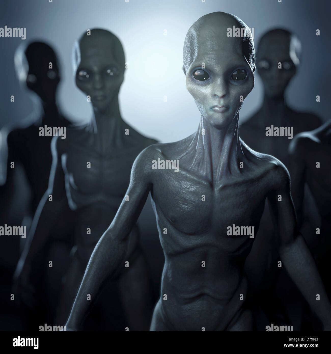 Außerirdisches Leben Stockfoto