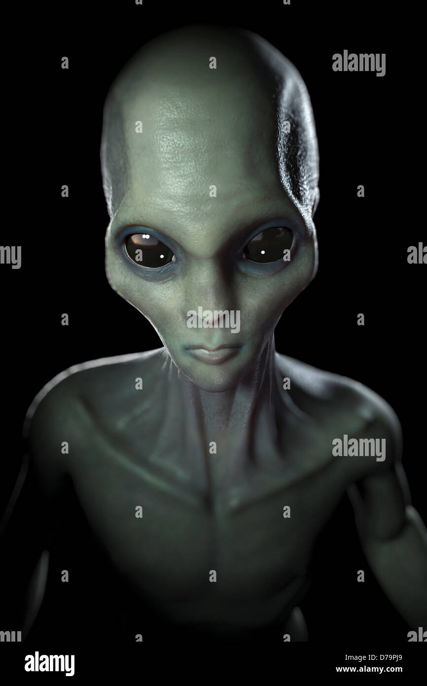 Außerirdisches Leben Stockfoto