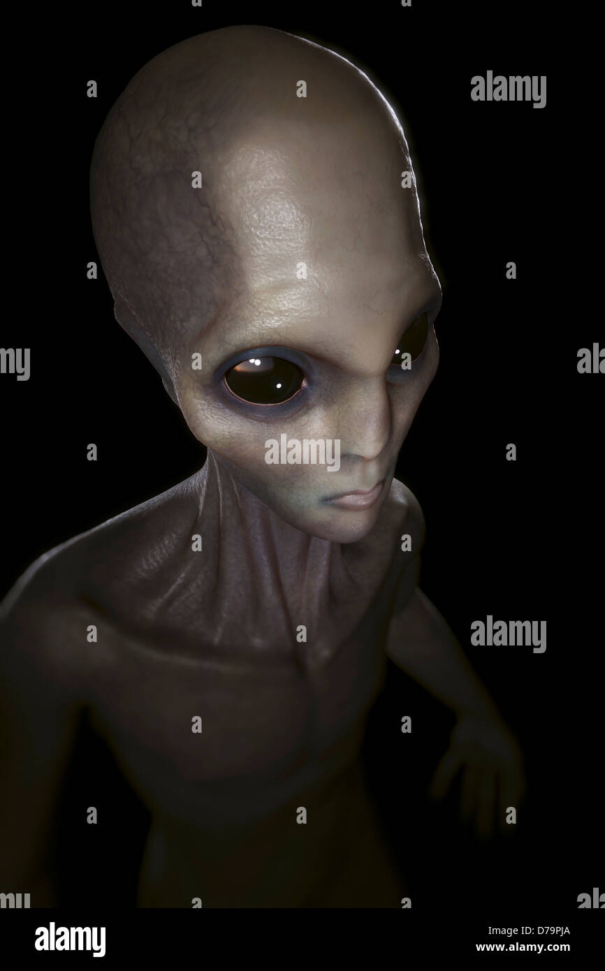 Außerirdisches Leben Stockfoto