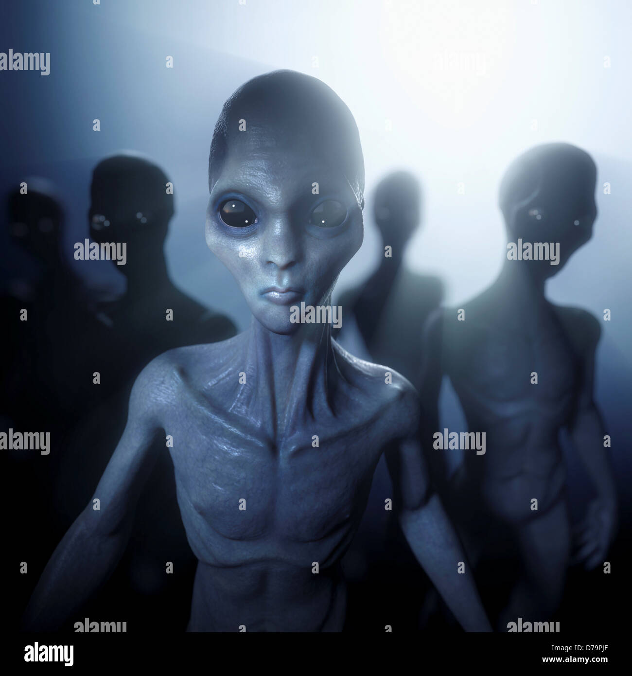 Außerirdisches Leben Stockfoto