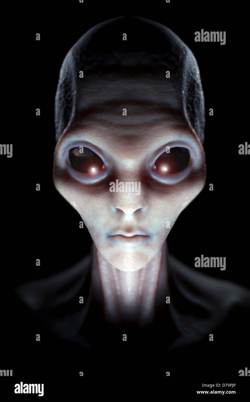 Außerirdisches Leben Stockfoto