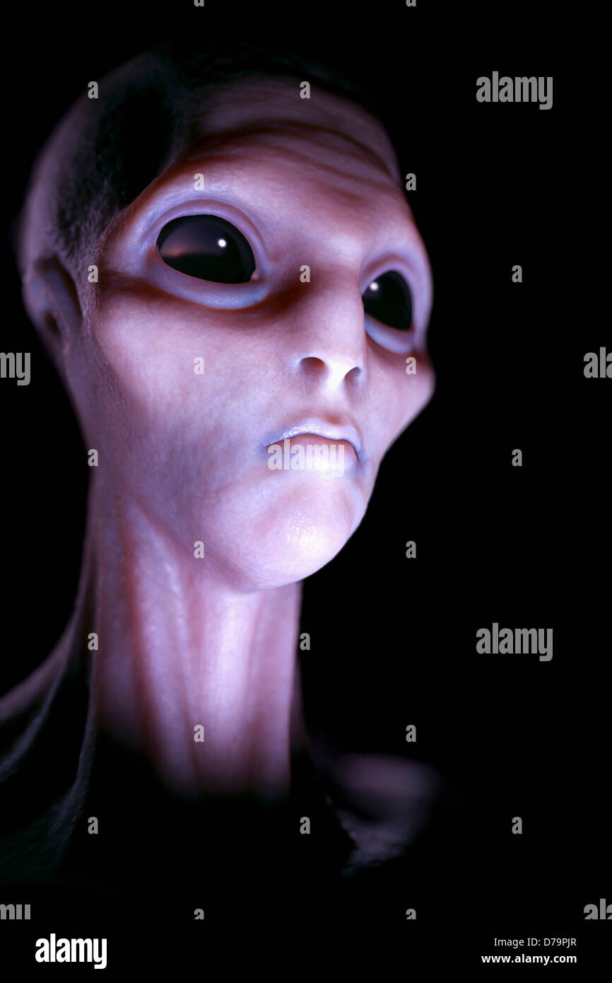 Außerirdisches Leben Stockfoto