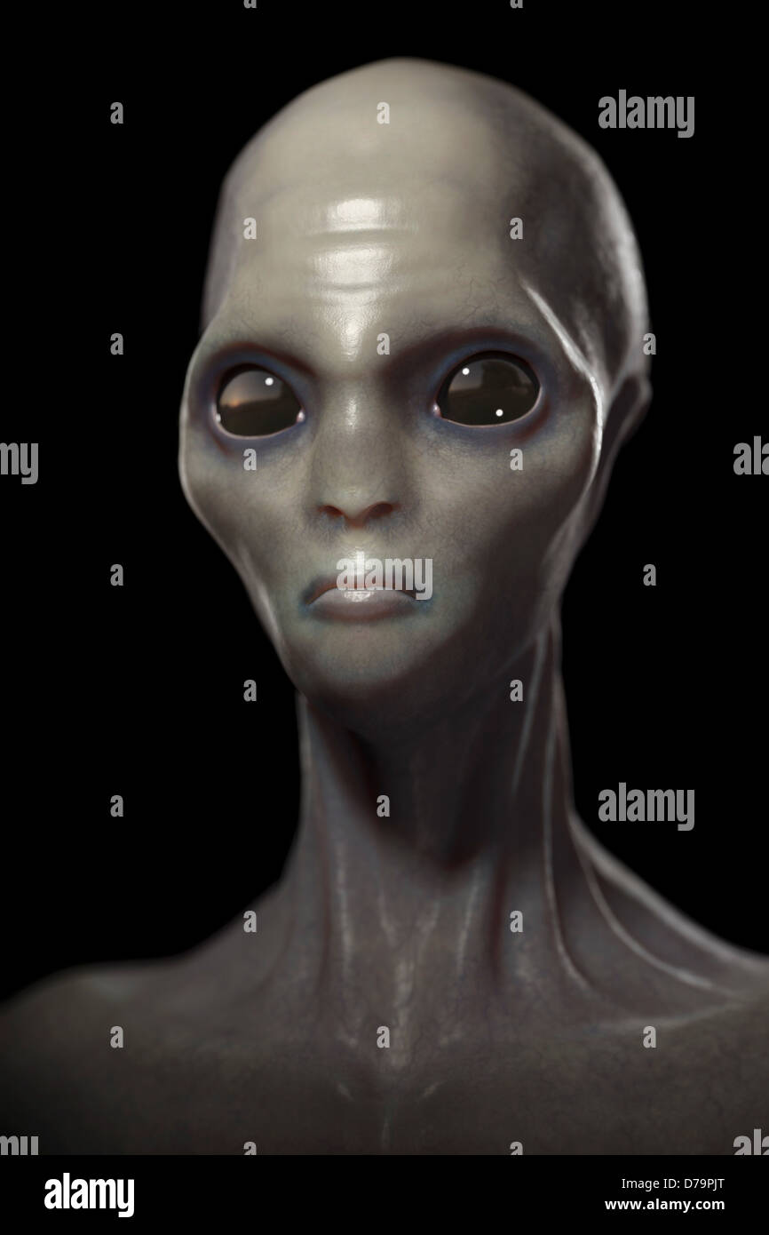 Außerirdisches Leben Stockfoto