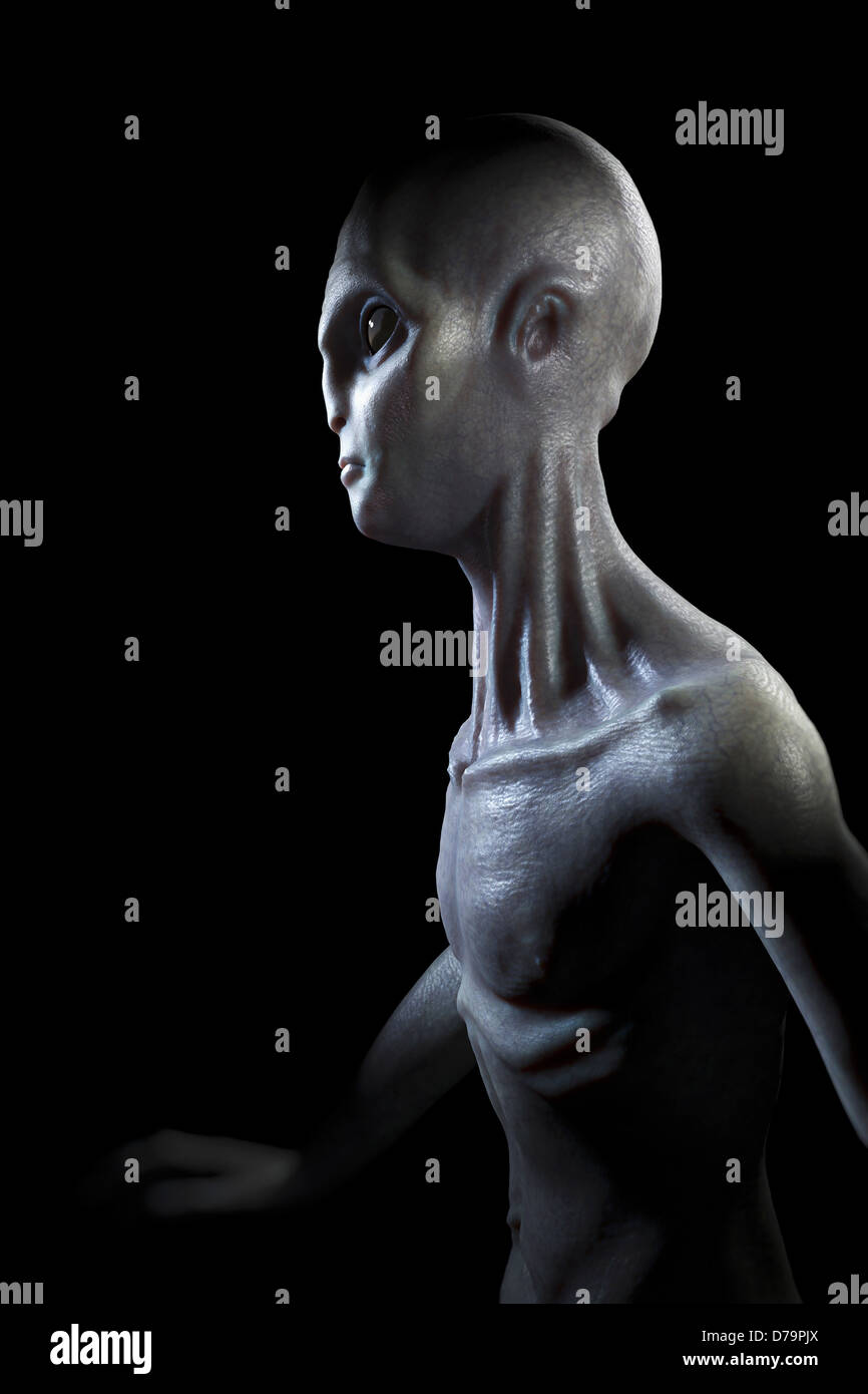 Außerirdisches Leben Stockfoto