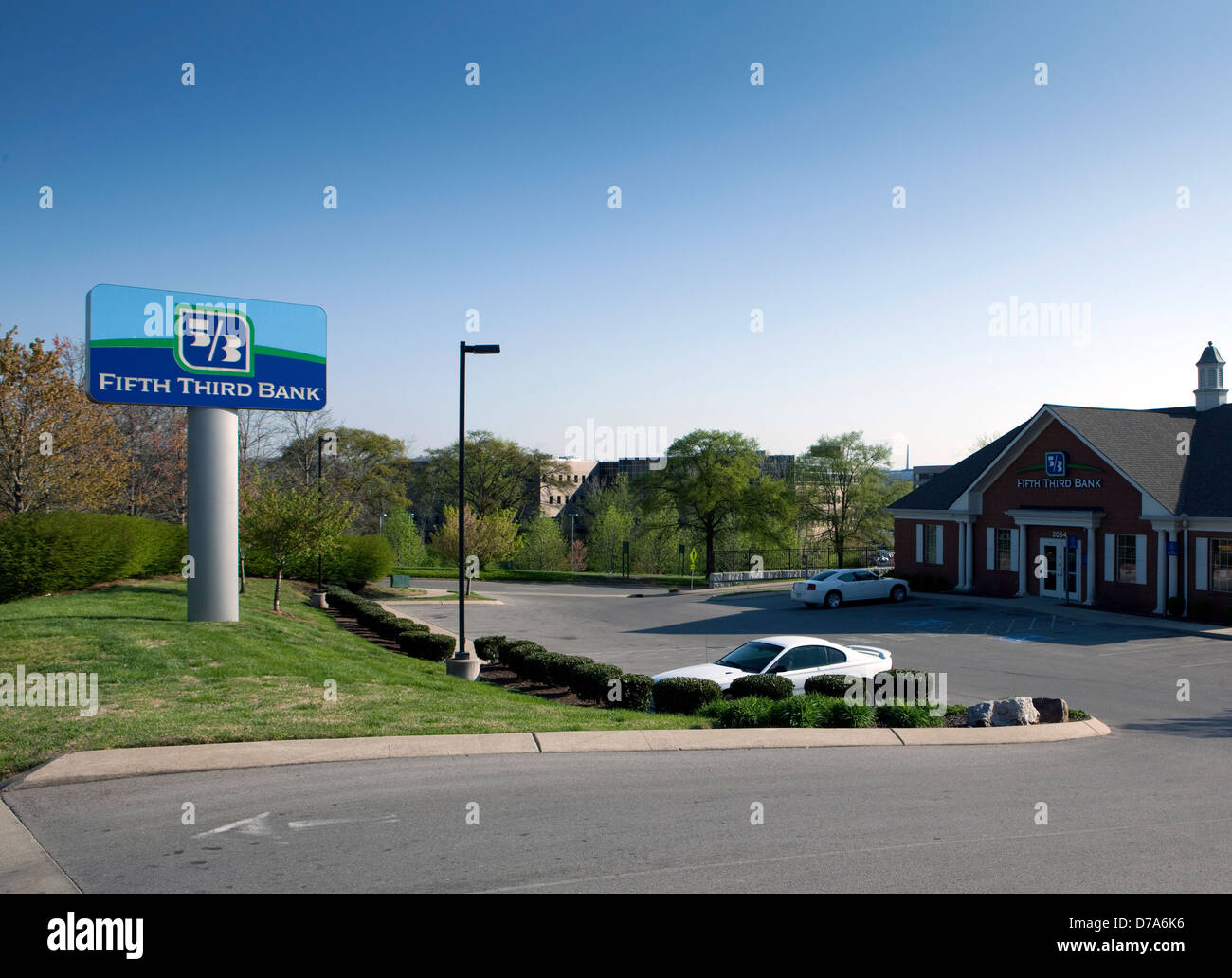 Ein Blick auf eine fünfte dritte Bank in Nashville, Tennessee Stockfoto Ein Blick auf eine fünfte dritte Bank in Nashville, Tennessee Stockfoto