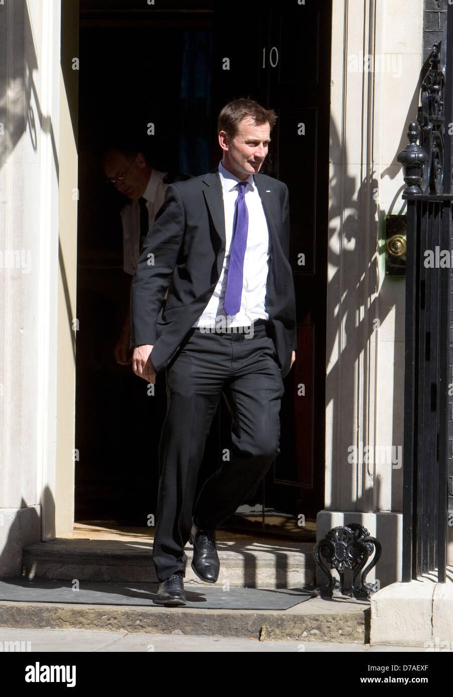 Jeremy Hunt, Gesundheitsminister, verlässt die Kabinettssitzung, Downing Street, London Stockfoto