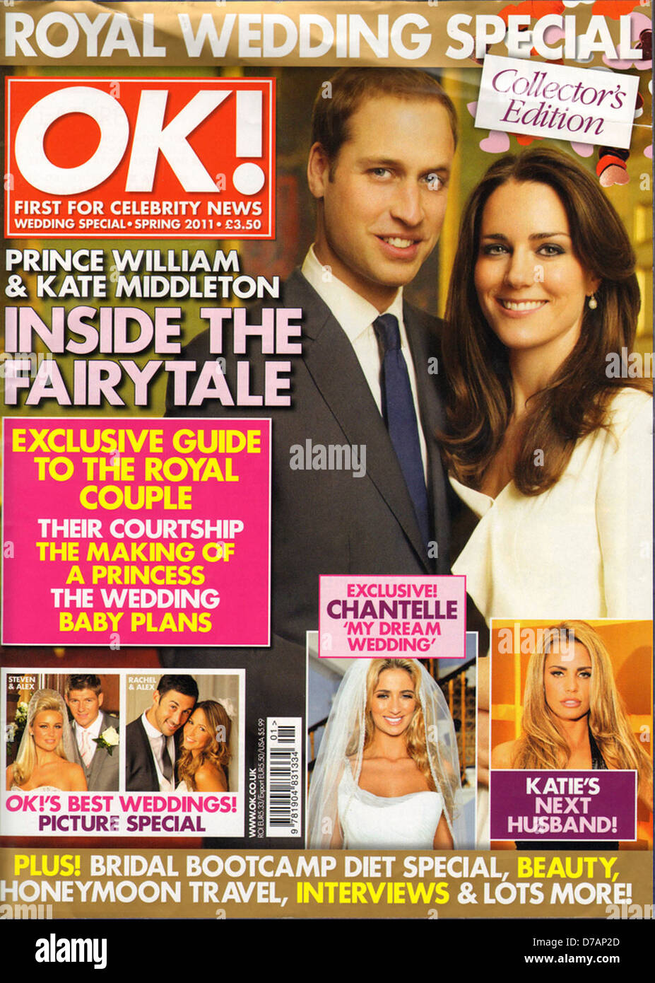 Kate Middleton Katie Preis Royal Hochzeit Frühjahr 2011 Stockfoto