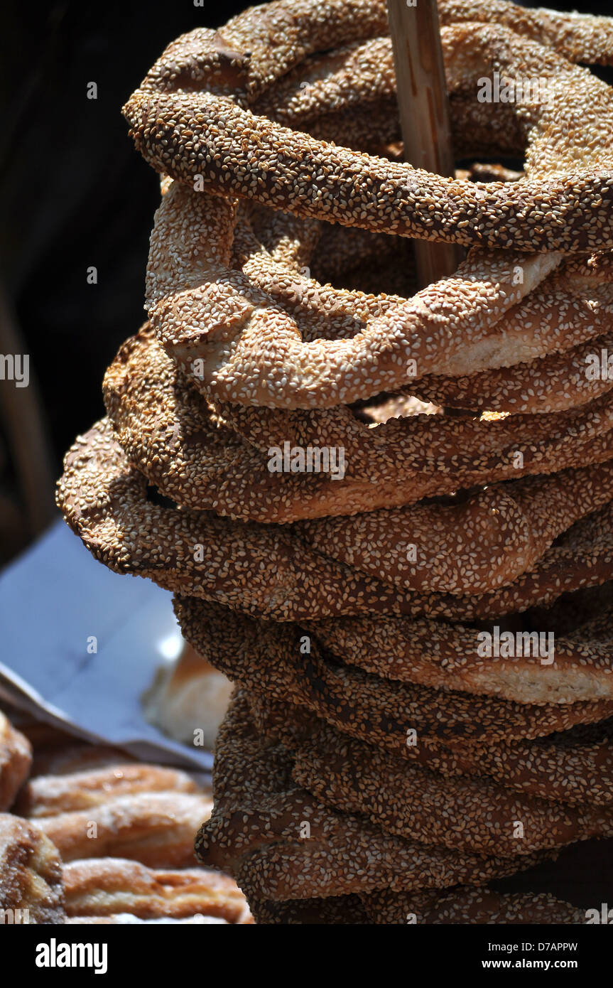 griechisches Brot Stockfoto