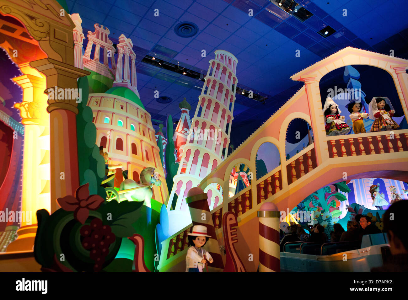 Europa Frankreich Paris Marne-la-Vallée Disneyland kleine Welt Stockfoto