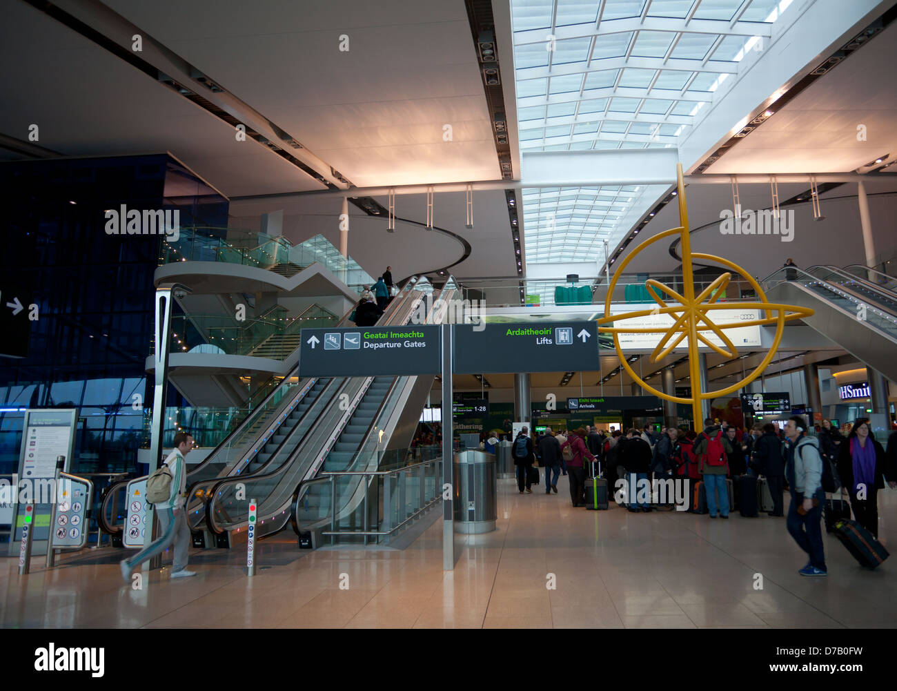 Flughafen Dublin Stockfoto